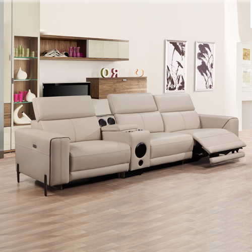 D9760ER Fabric Power Recliner 4seater